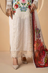 3 Piece Embroidered Jacquard Lawn Suit
