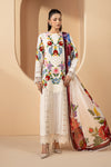 3 Piece Embroidered Jacquard Lawn Suit