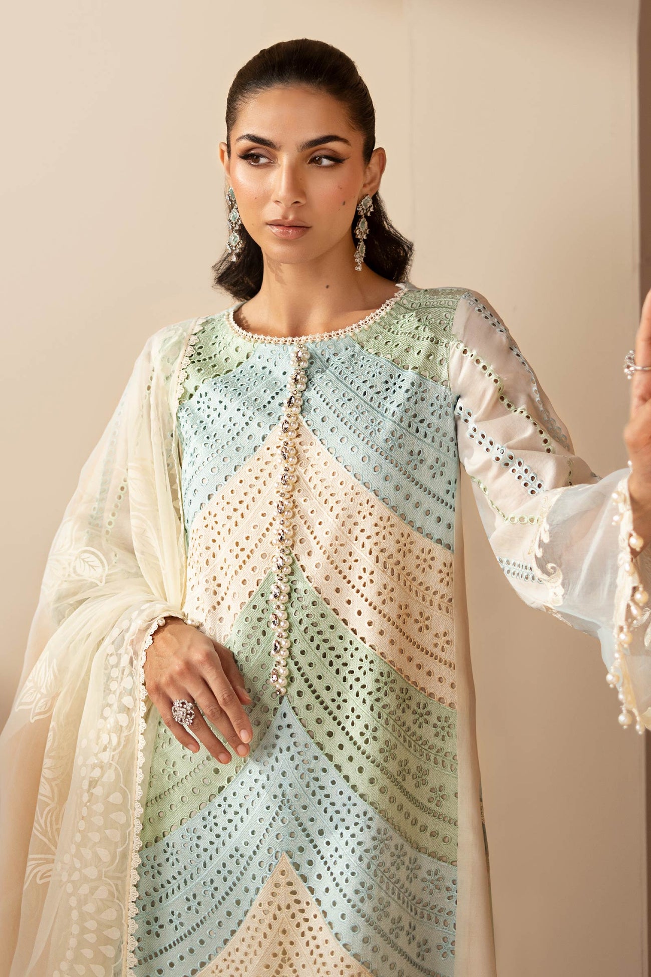 3 Piece Embroidered Lawn Suit