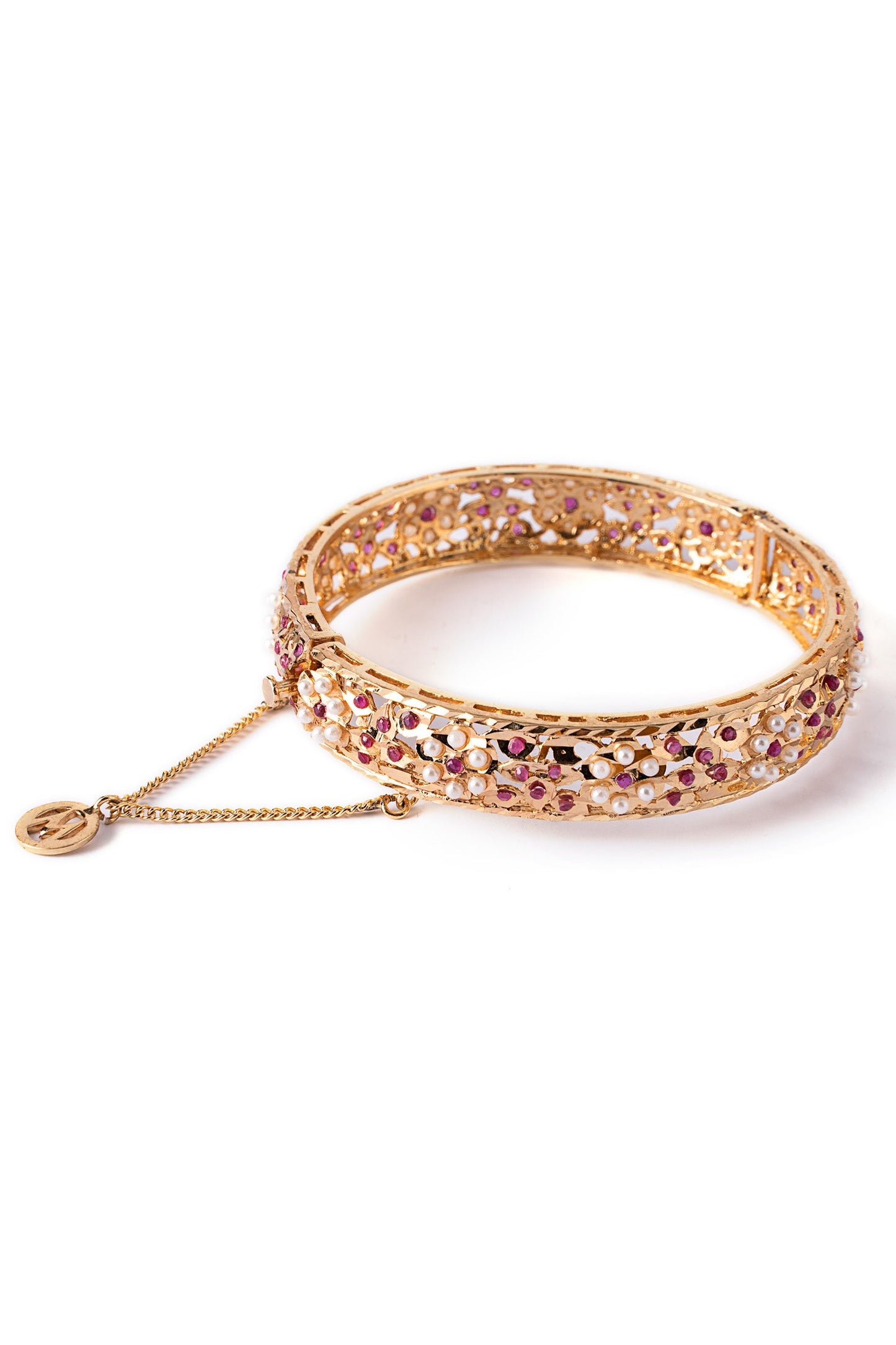 Pearl Petal Bangle