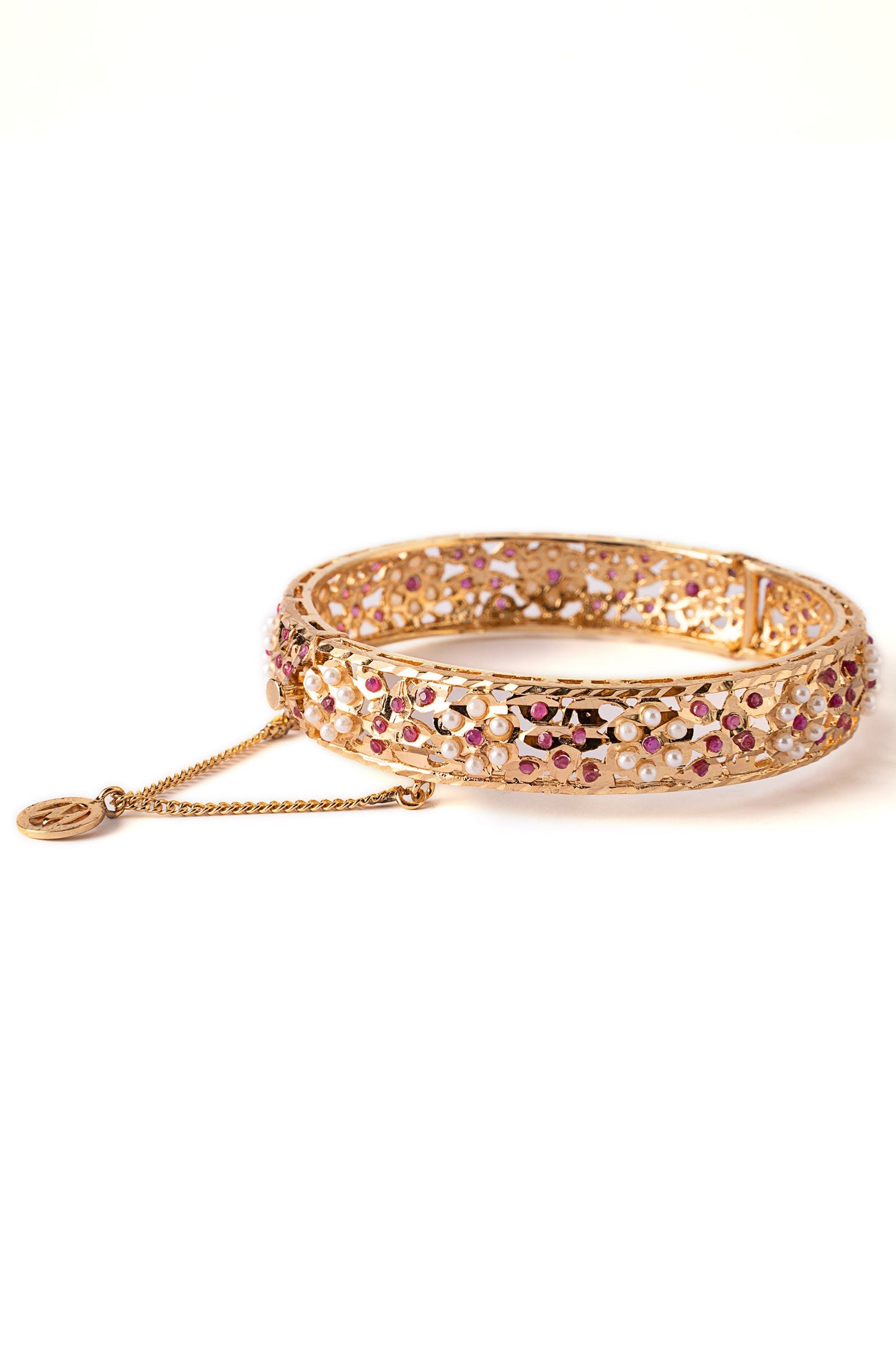 Pearl Petal Bangle