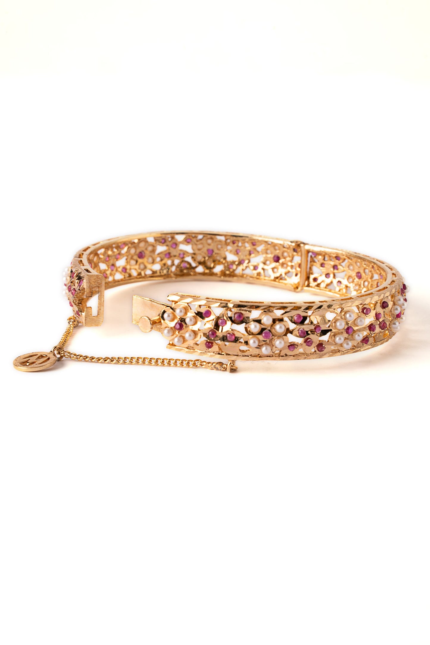 Pearl Petal Bangle