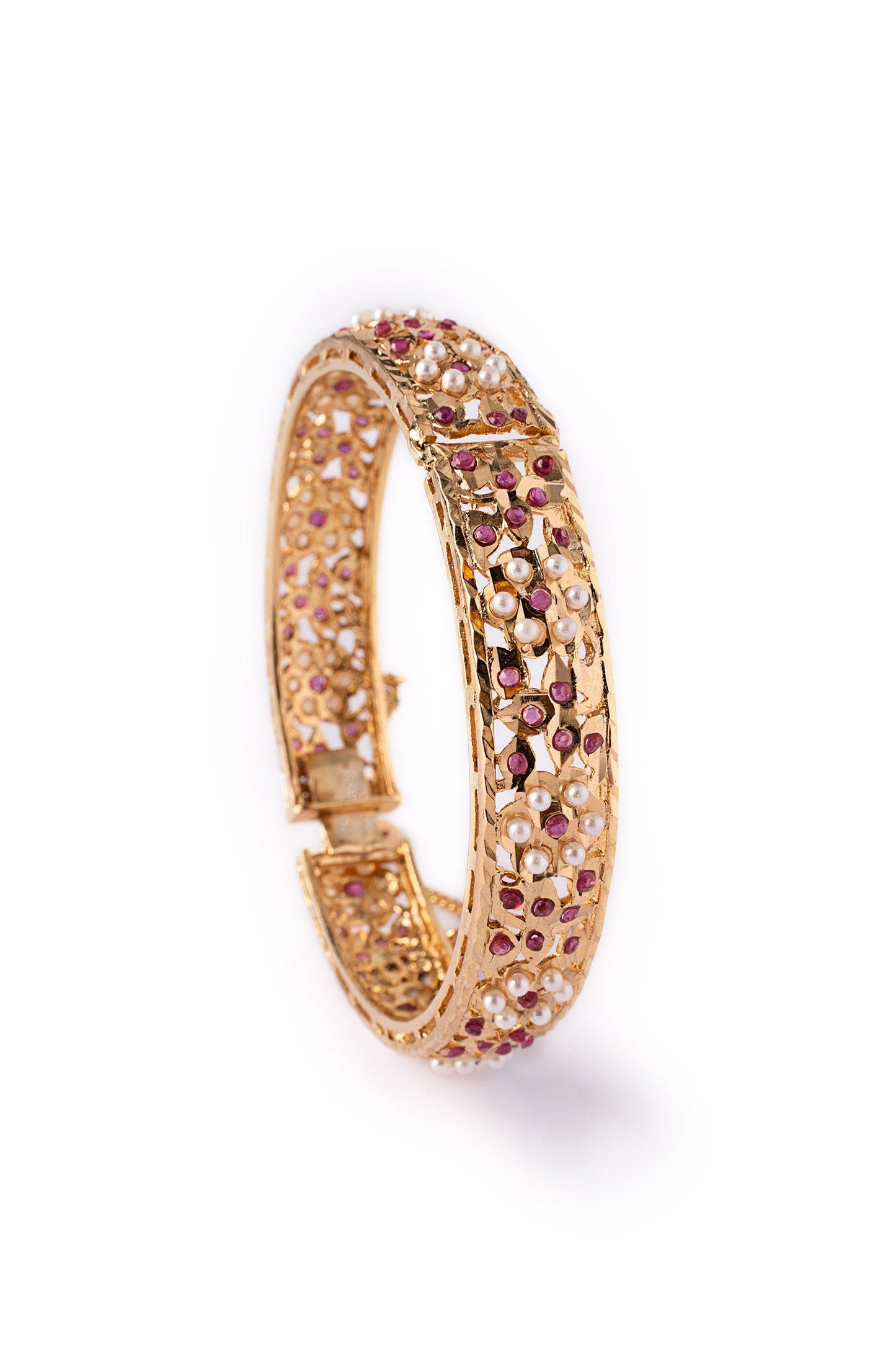 Pearl Petal Bangle