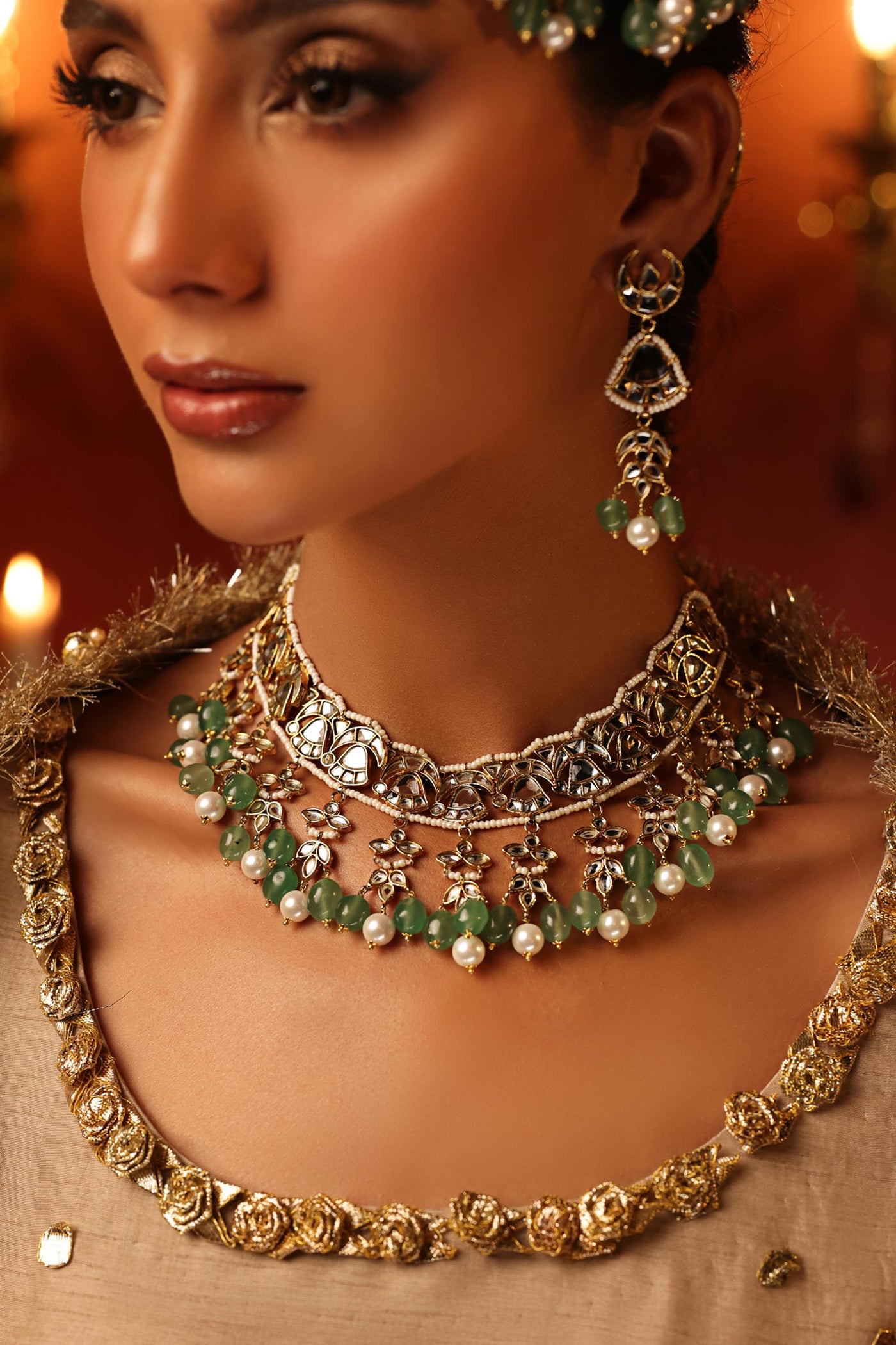 Gauhar Bridal Set | JST-BR25-06