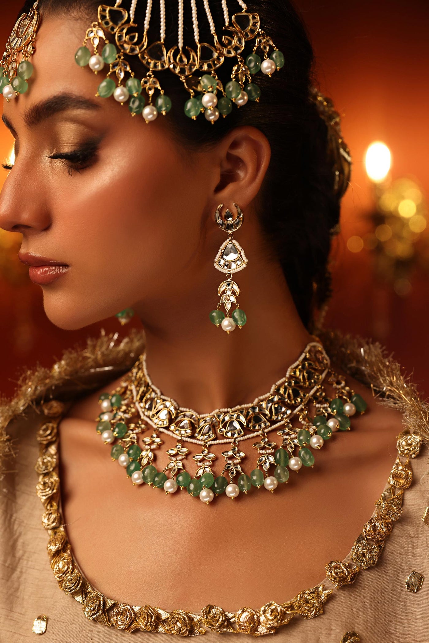 Gauhar Bridal Set | JST-BR25-06