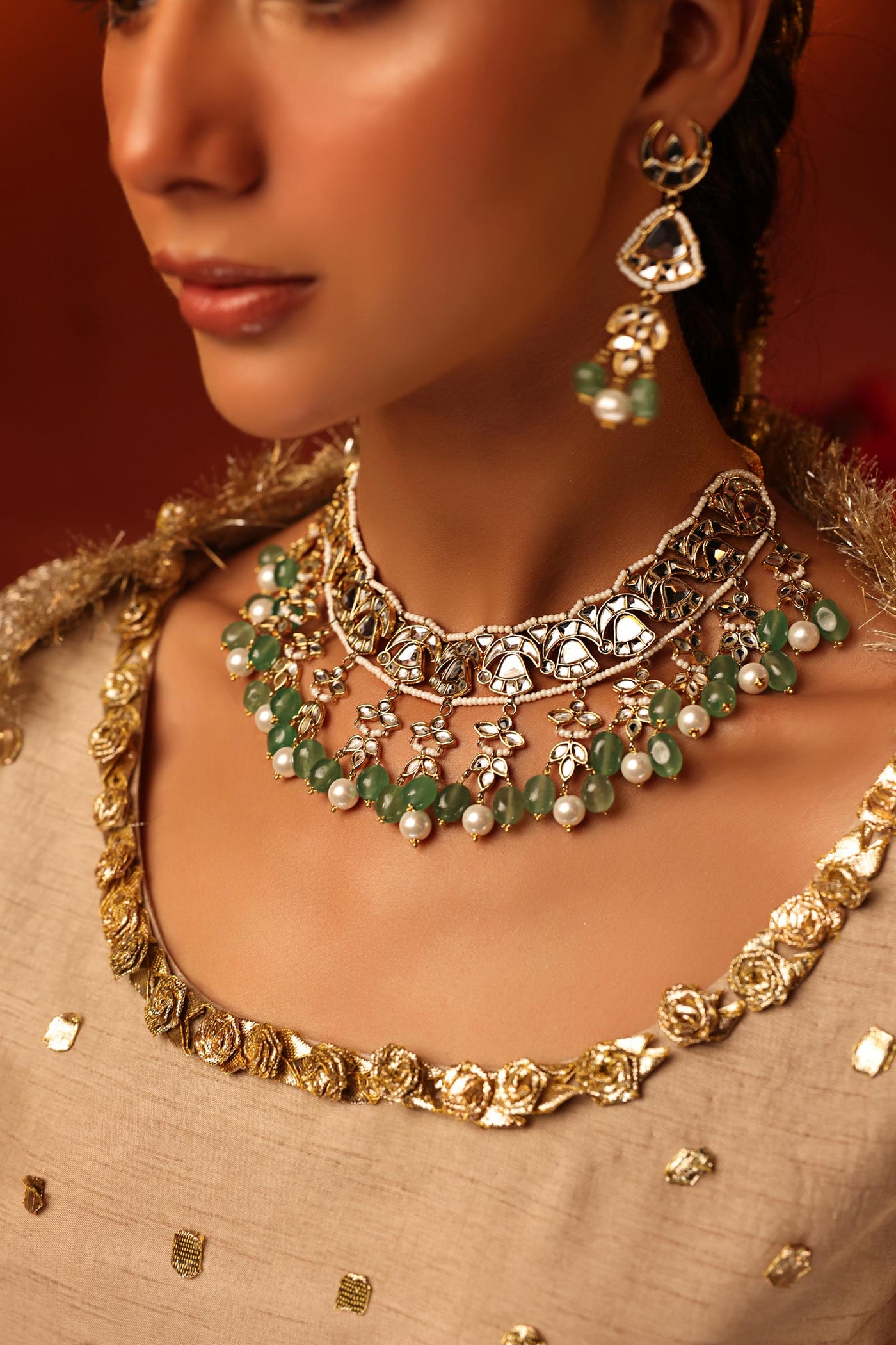 Gauhar Bridal Set | JST-BR25-06