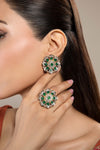 Stud Earrings & Ring Set