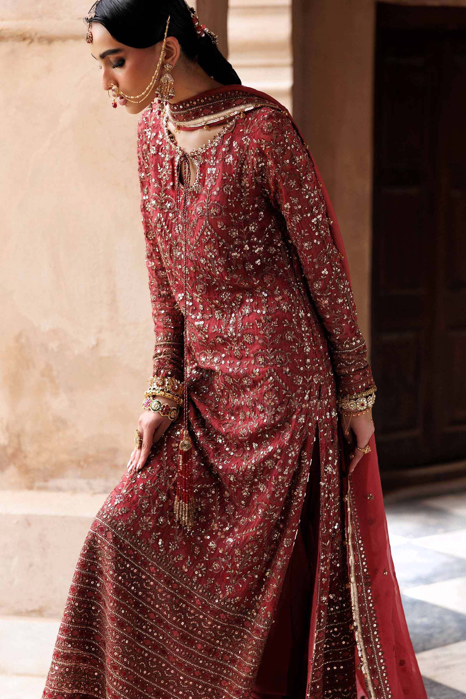 Embroidered Chiffon Fabric (3Pcs)