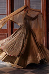 Embroidered Chiffon Fabric (3Pcs)