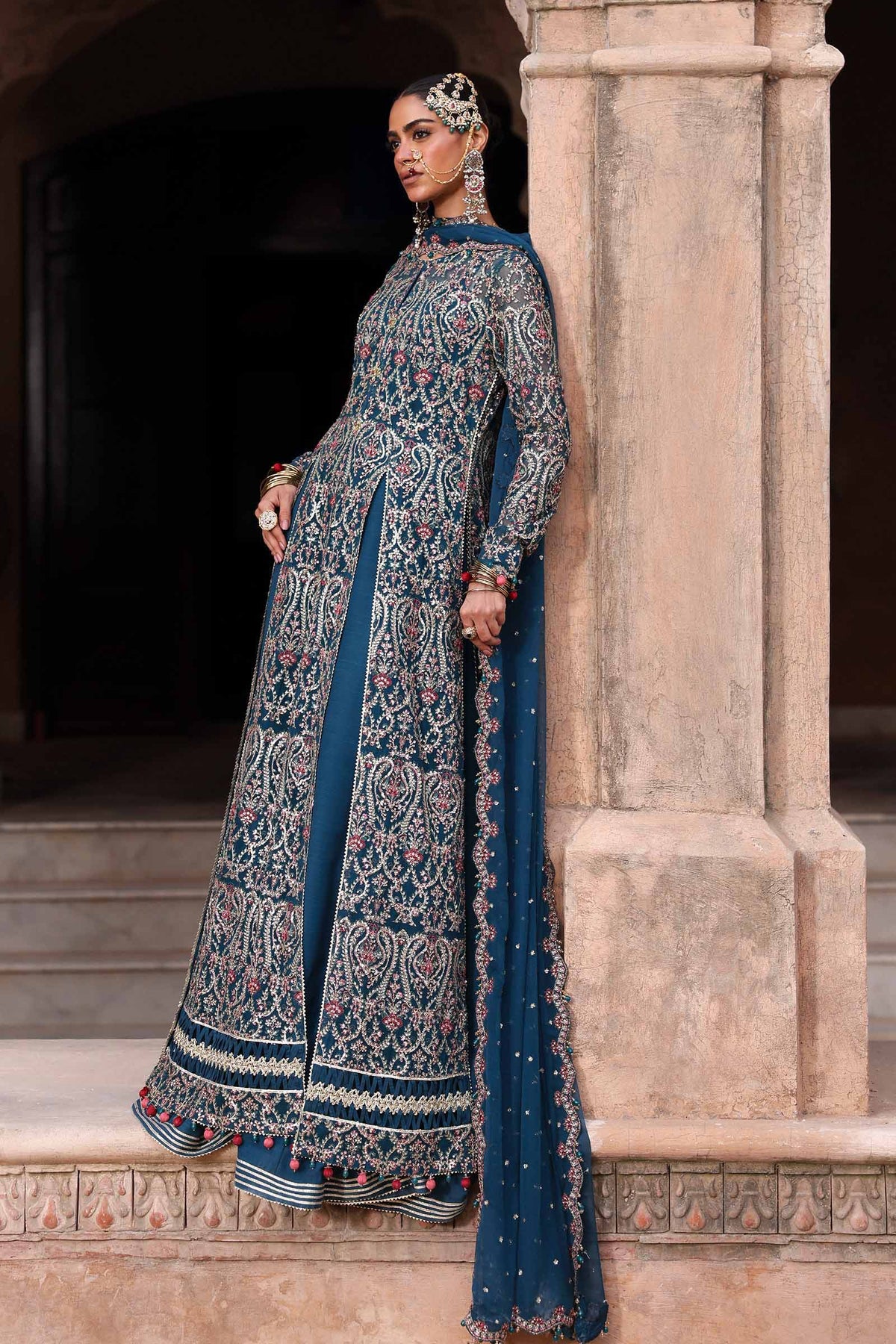 Embroidered Chiffon Fabric (3Pcs)