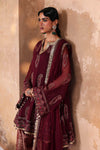 Embroidered Chiffon Fabric (2Pcs)