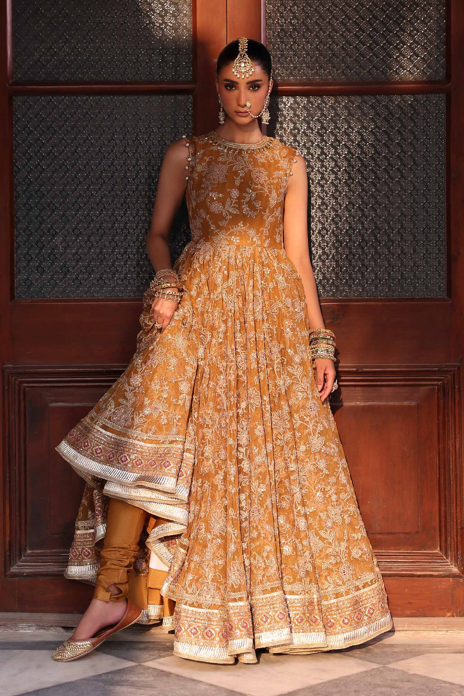 Embroidered Net Fabric (3Pcs)