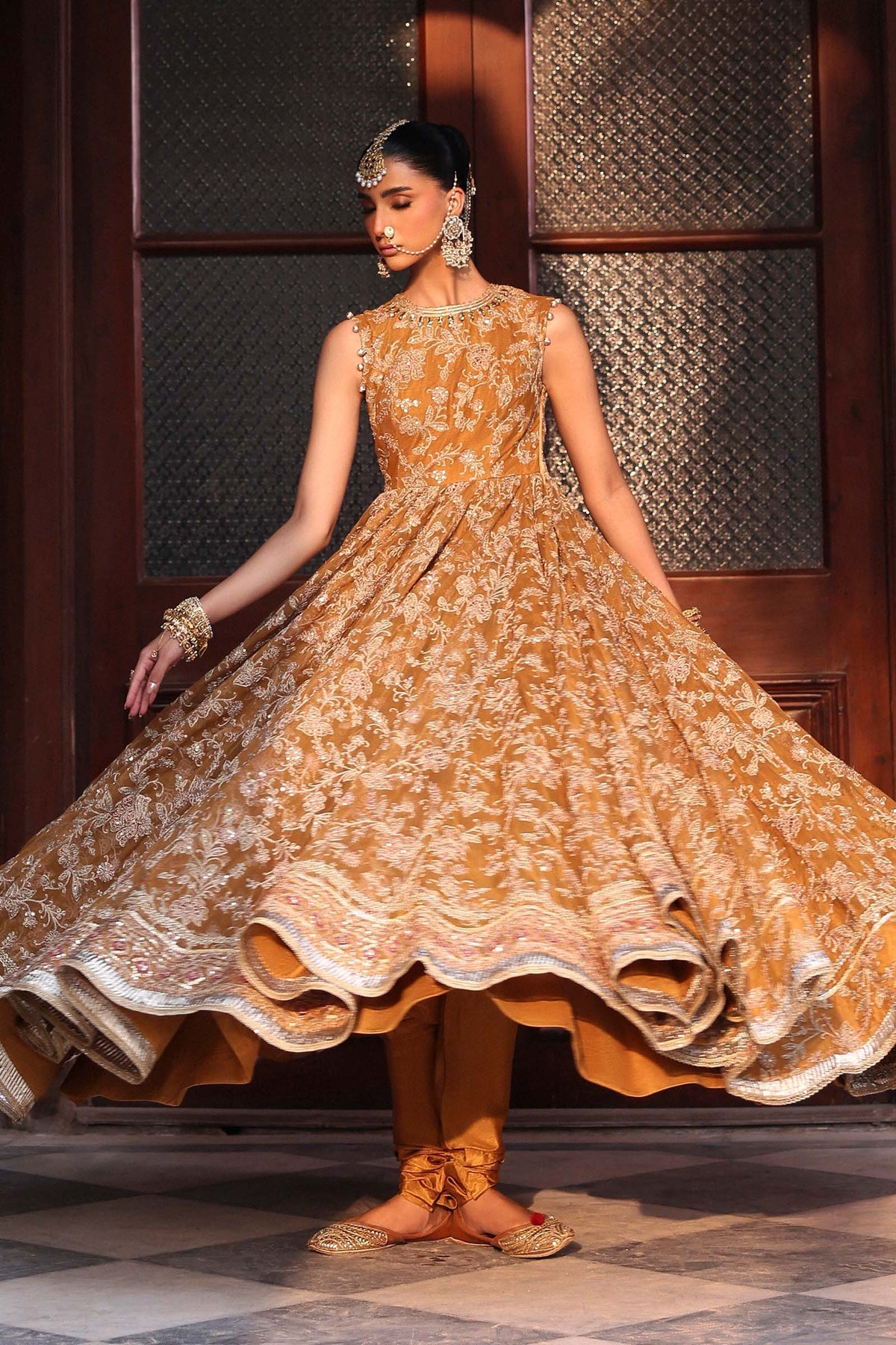 Embroidered Net Fabric (3Pcs)