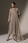 Embroidered Net Fabric (3Pcs)