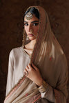 Embroidered Tassel Silk Fabric (2Pcs)