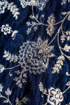 Embroidered Velvet Fabric (1Pc)