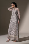 Embroidered Organza Fabric (1Pc)