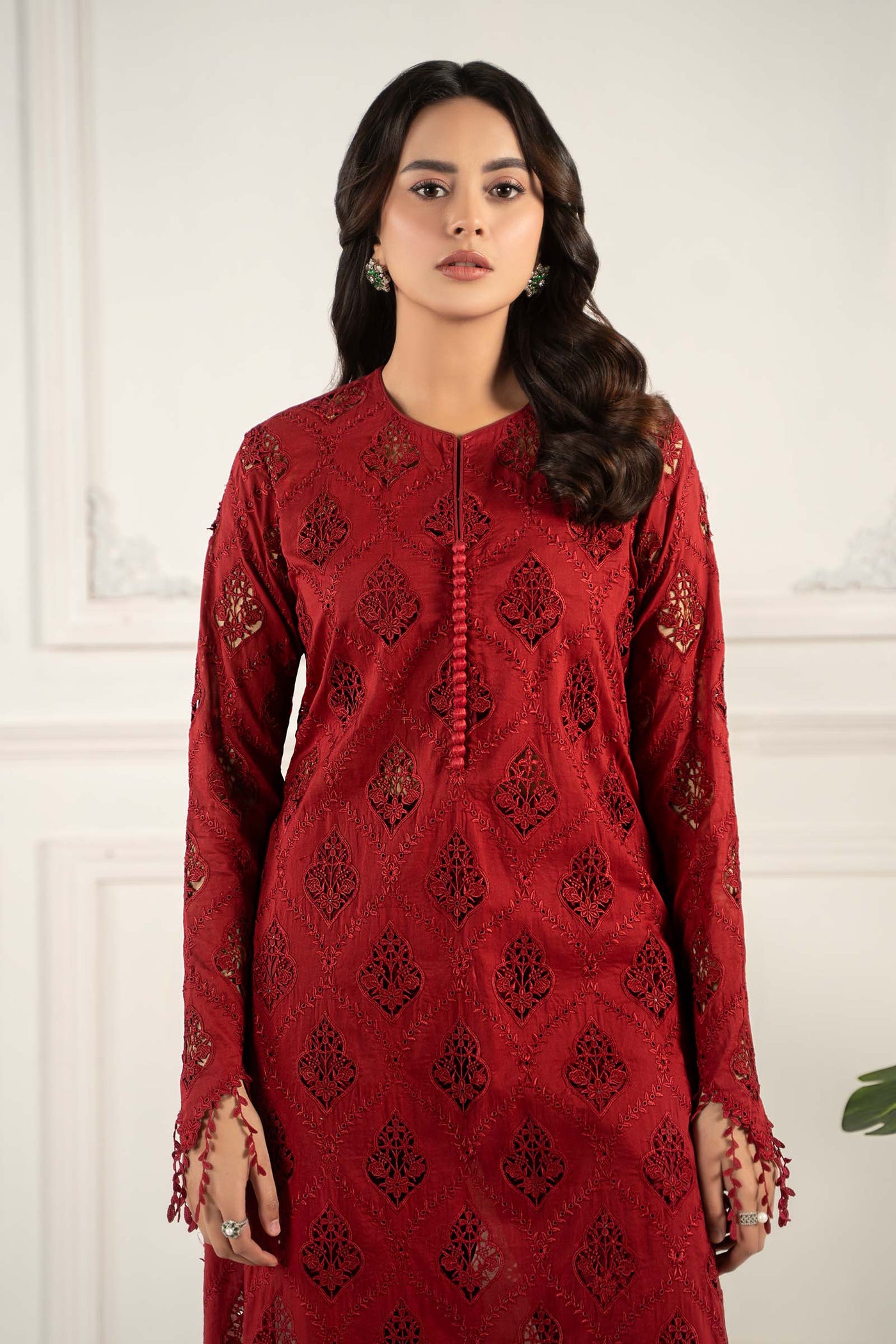 Embroidered Lawn Fabric (3Pcs) | LF-807
