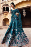 Embroidered Net Fabric (2Pcs) | LF-903