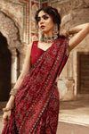 Embroidered Chiffon Fabric (2Pcs) | LF-914