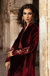 Embroidered Velvet Fabric (1Pc) | LF-CH25-02