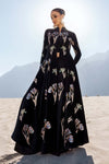Embellished Velvet Fabric (1Pc) | LF-CH25-07