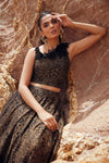 M.Luxe Fabrics Black LF-521