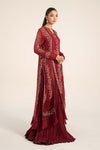 Embroidered Chiffon Fabric (2Pcs) | LF-724