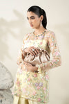 Embroidered Organza Fabric (2Pcs) | LF-910