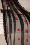 Embroidered Net Fabric (2Pcs)