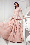 Embroidered Chiffon Fabric (3Pcs) | LF-721