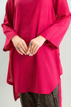 2 Pc Printed Slub Lawn Suit