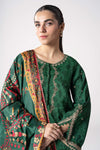 2 Pc Embroidered Self Textured Dobby Viscose Suit
