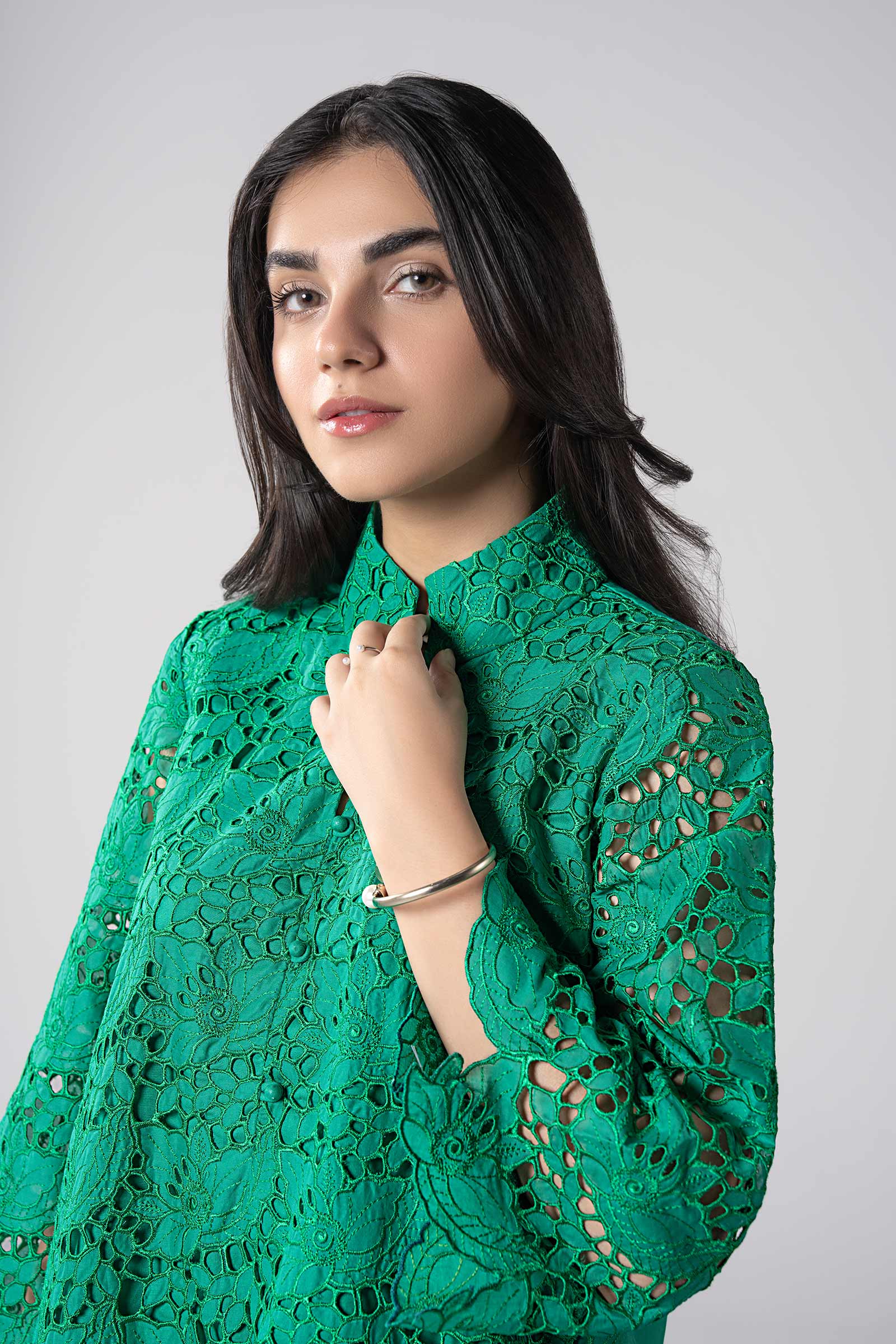 2 Pc Embroidered Lawn Suit