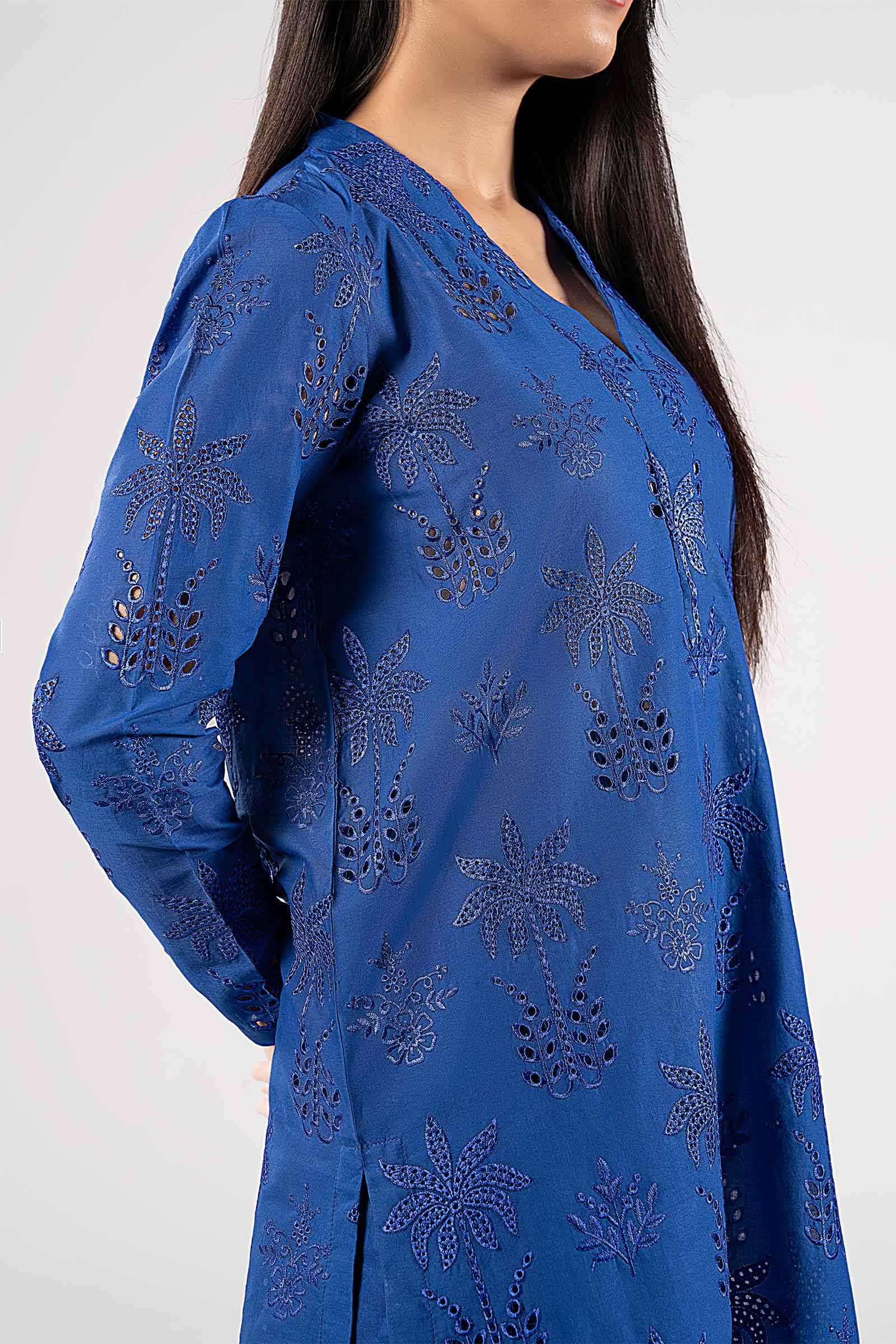 2 Pc Embroidered Lawn Suit