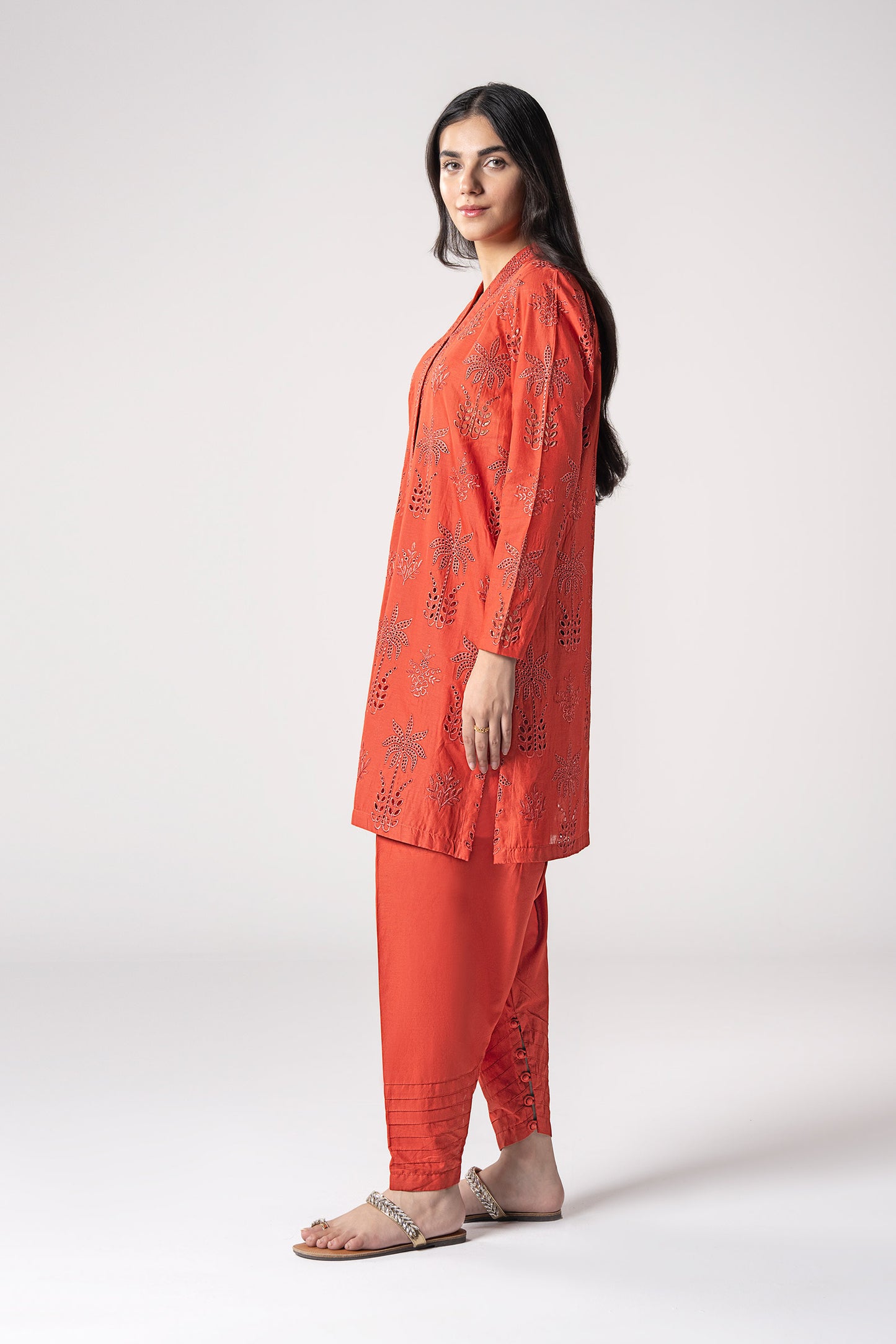 2 Pc Embroidered Lawn Suit