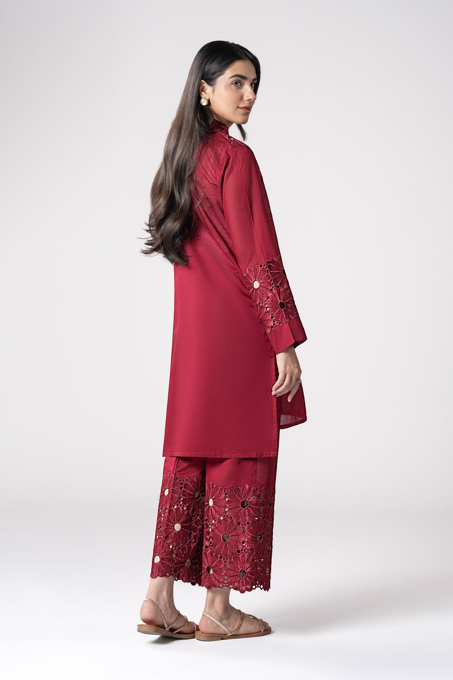 2 Pc Embroidered Lawn Suit