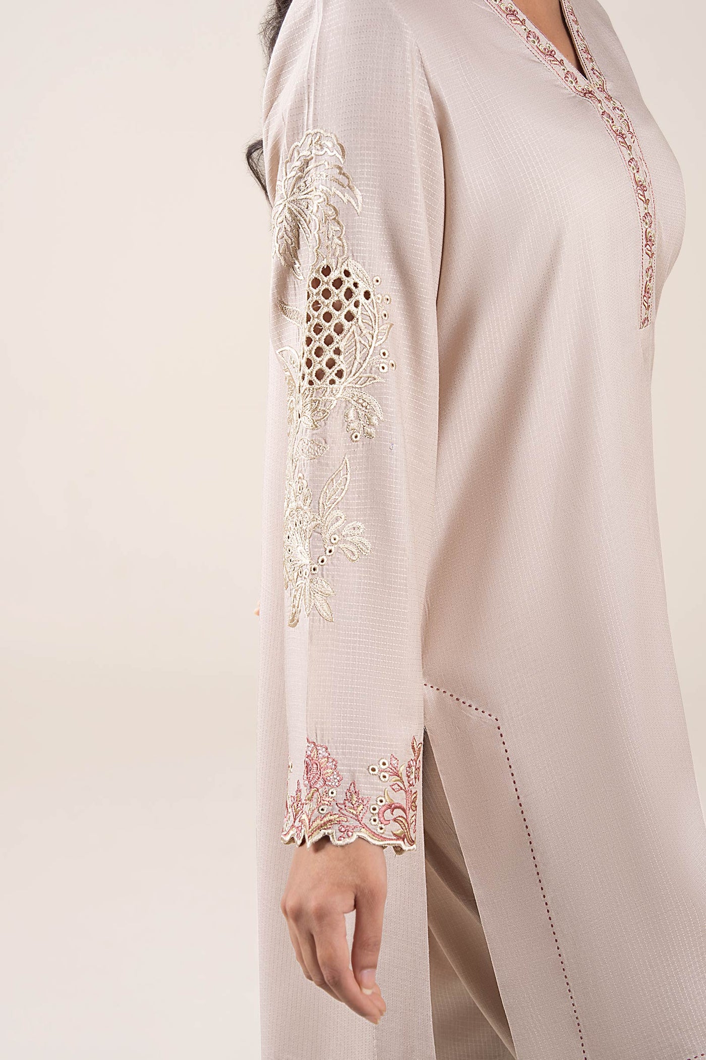 2 Pc Embroidered Ripstop Suit