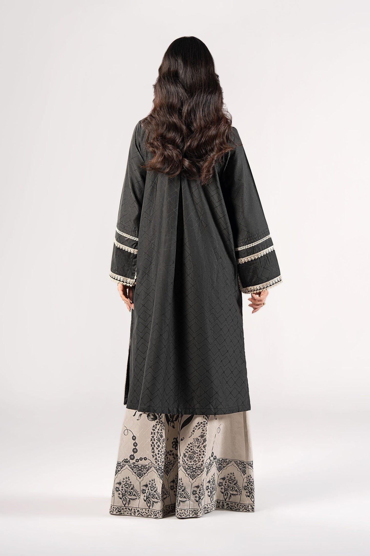 2 Pc Embroidered Viscose Suit
