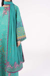 2 Pc Embroidered Lurex Mukaish Suit