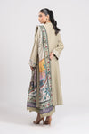 2 Pc Embroidered Lurex Suit