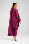 3 Pc Embroidered Dobby Suit