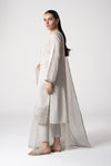 3 Pc Embroidered Slub Lawn Suit