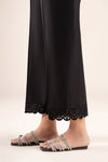 Embroidered Cotton Viscose Trouser