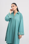2 Pc Embroidered Dobby Viscose Suit