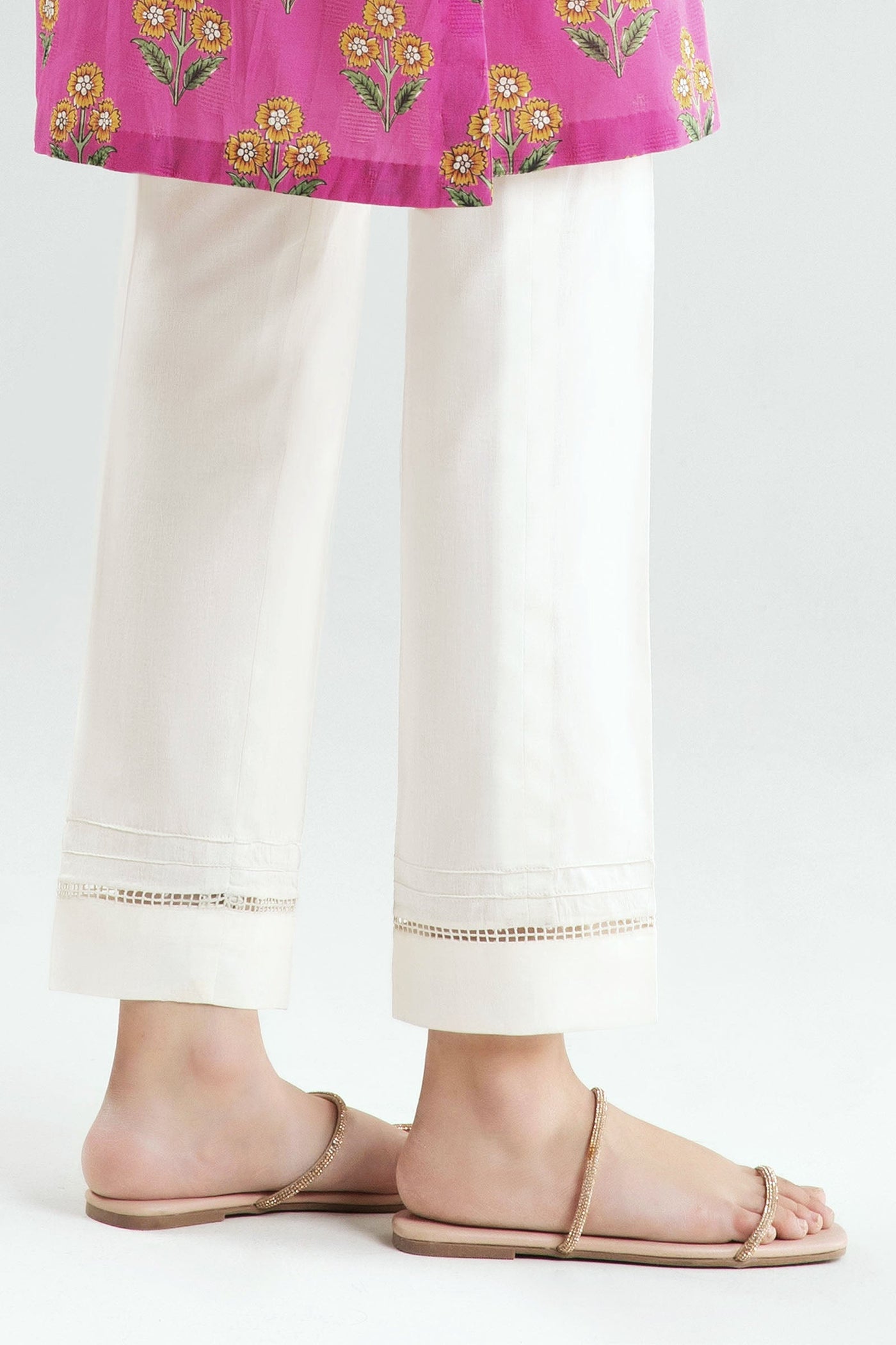 Dyed Dobby Trouser