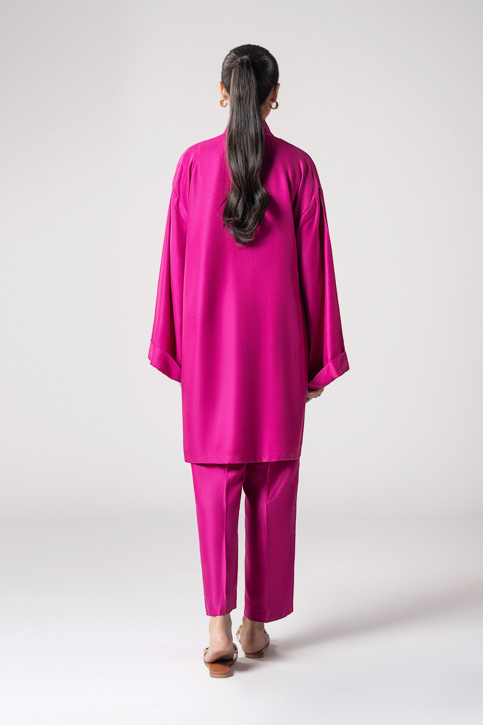 2 Pc Dyed Twill Suit