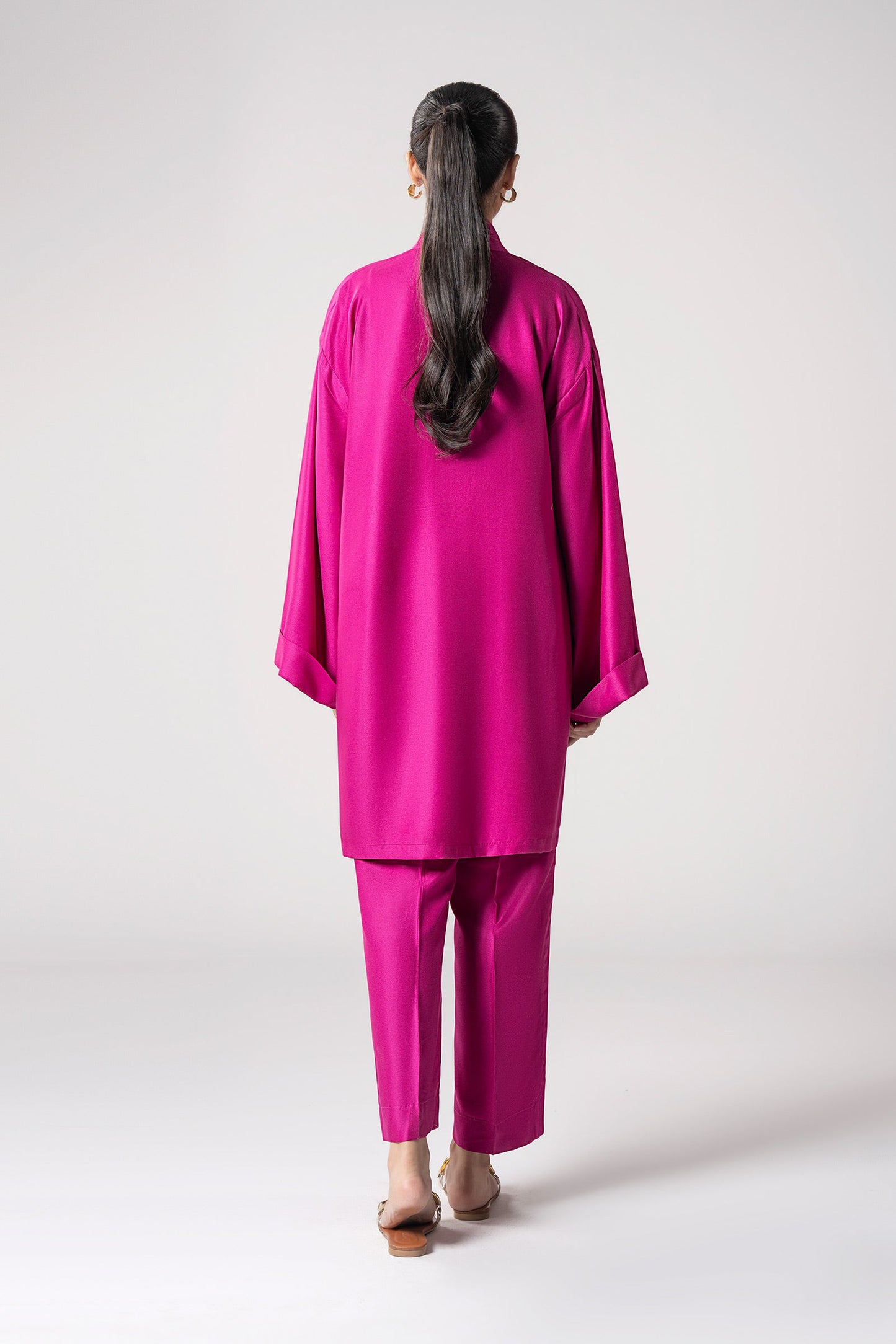 2 Pc Dyed Twill Suit