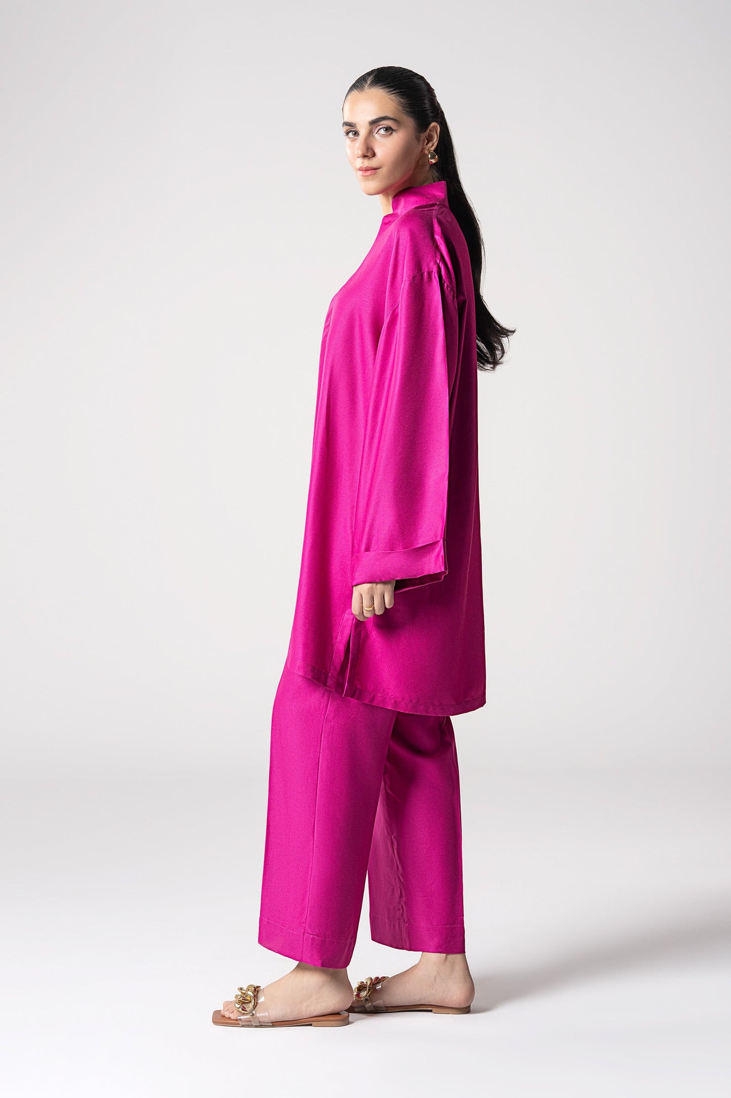 2 Pc Dyed Twill Suit