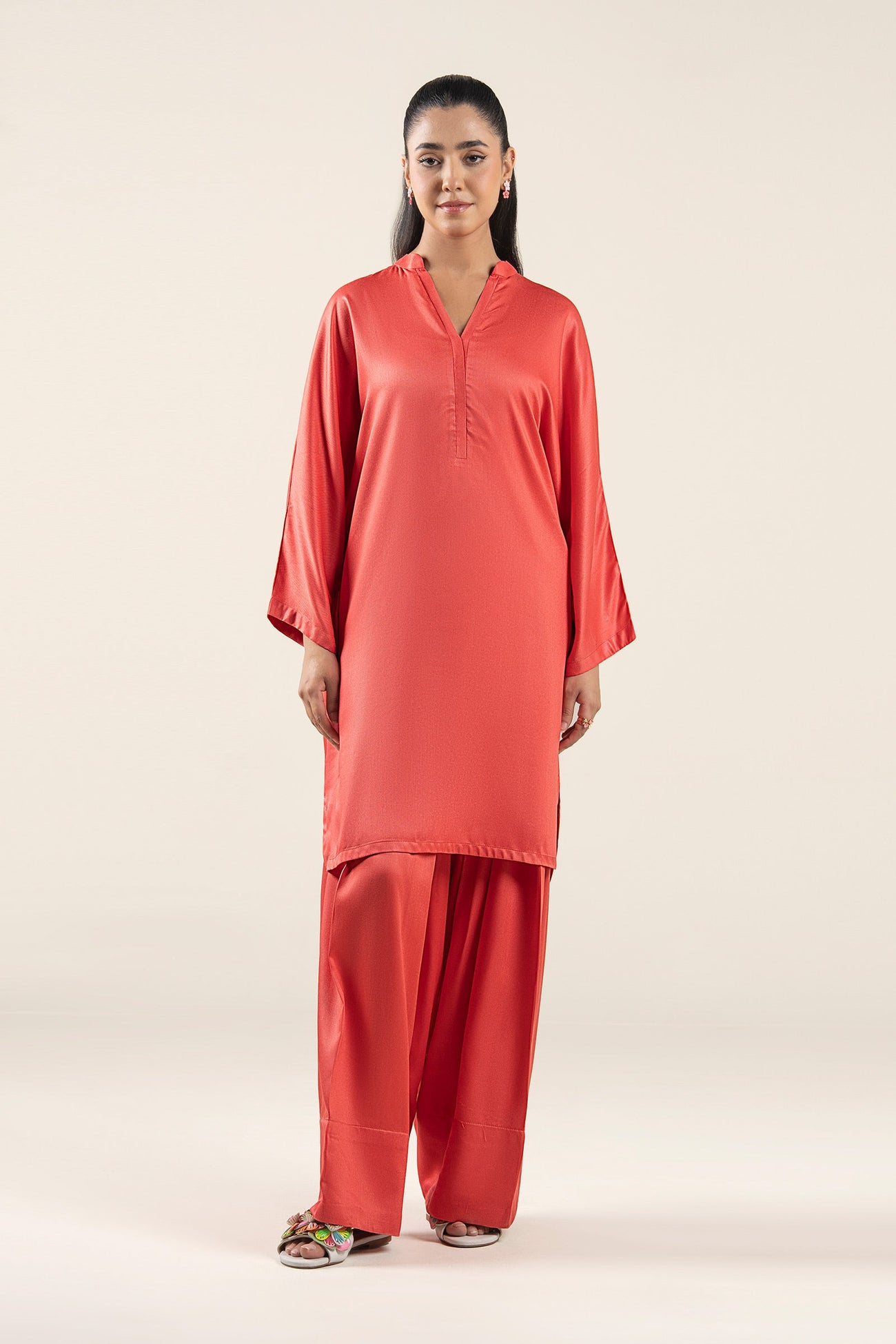 2 Pc Dyed Twill Suit